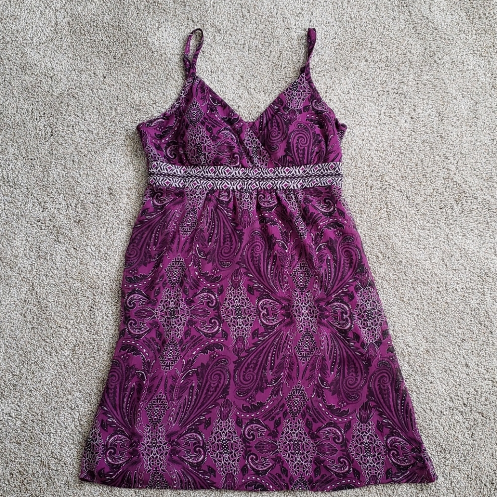 Purple dress